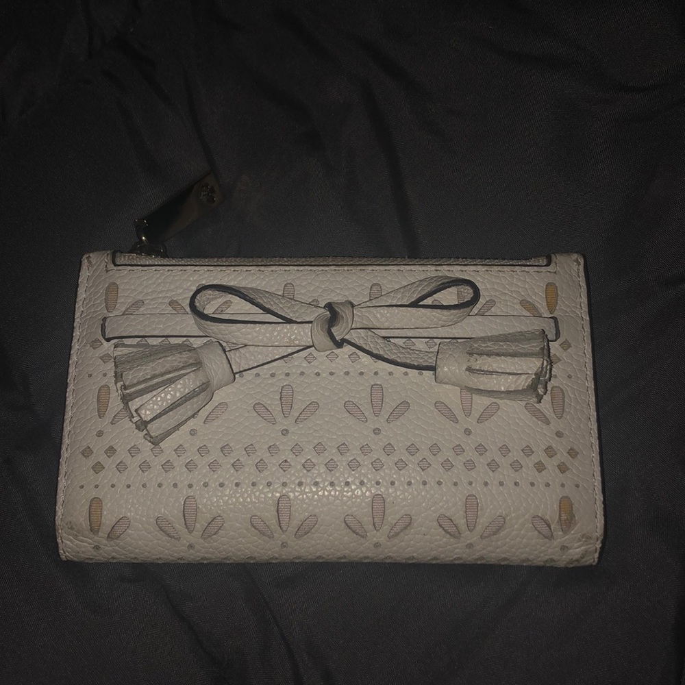 NWOT! White Kate Spade bifold wallet